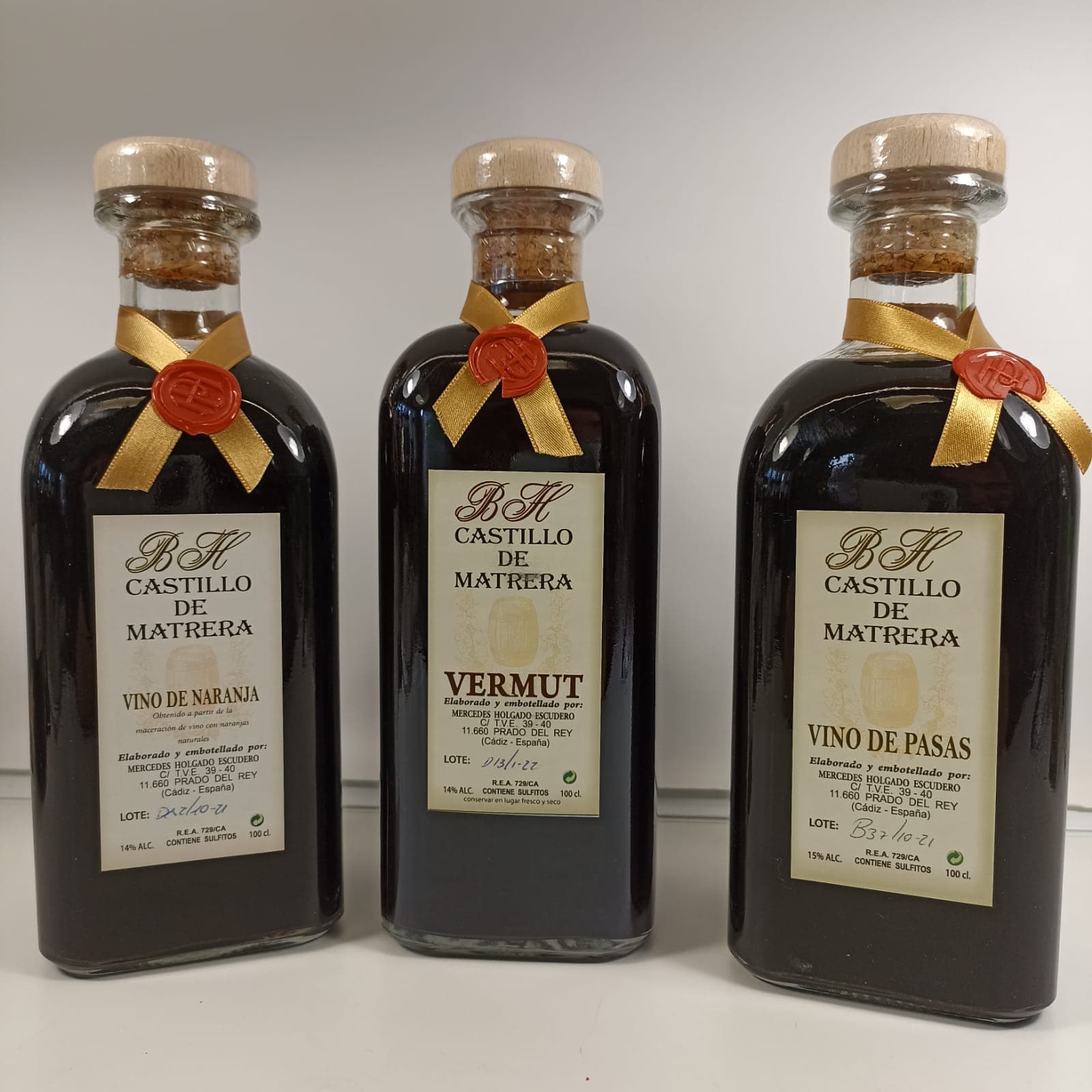 Vino Dulce de Pasas — Castillo de Matrera / Prado del Rey (2003) 100 cl